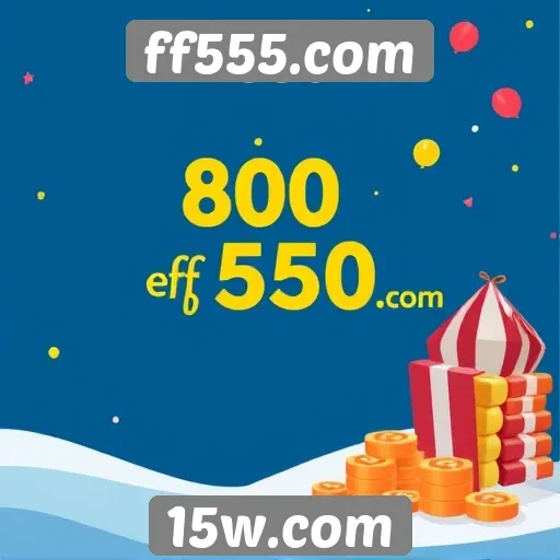 Evolução das ofertas de bônus no ff555.com