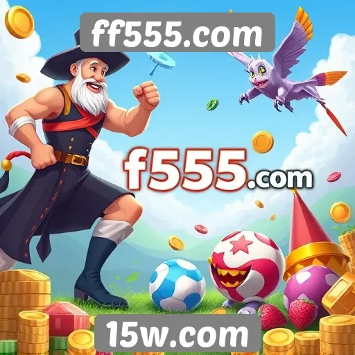 Oferta de jogos diversos na plataforma ff555.com