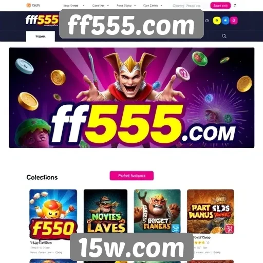 ff555.com: um novo player no mercado de jogos online
