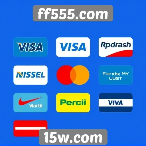 Métodos de pagamento aceitos em ff555.com