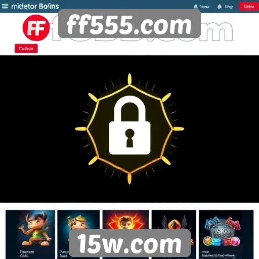 Avaliação da segurança no ff555.com