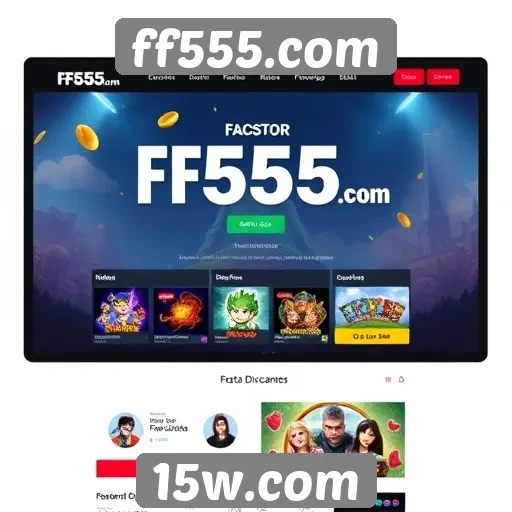 Experiência do usuário em ff555.com